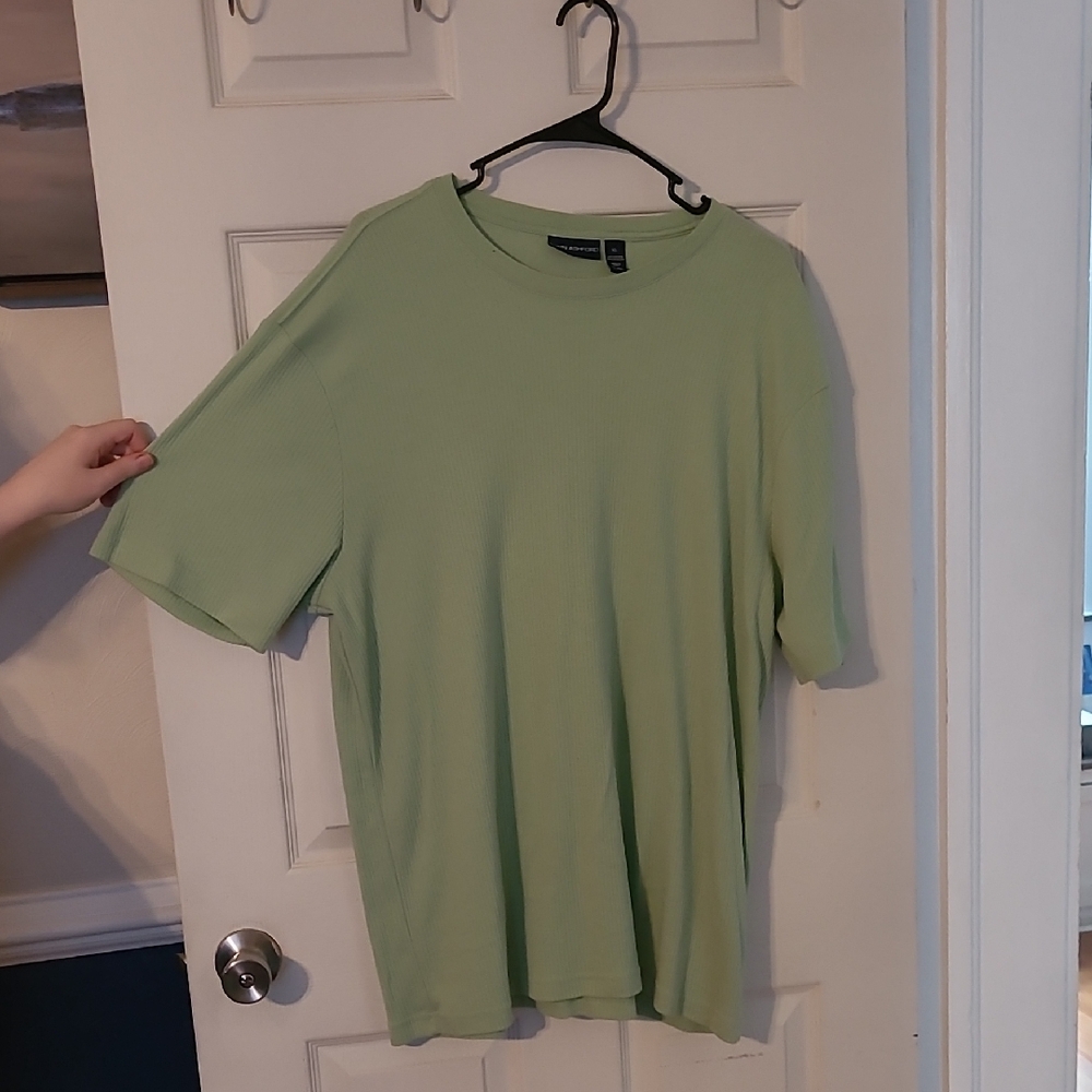 John Ashford Mens Light Green Short Sleeve Tee